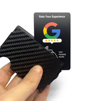 Wallet Size Review Card - TapMyReview